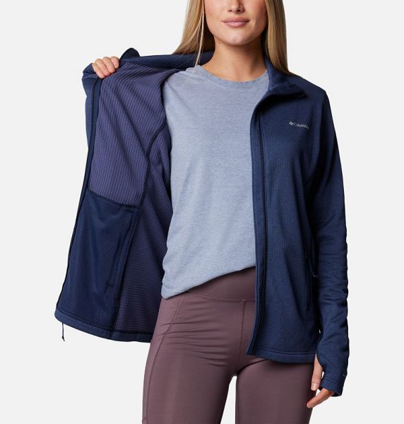 Women Columbia Park View™ Technical Fleece Jackets Navy | US-FODRVX-713