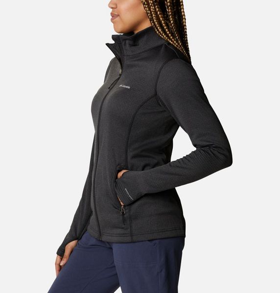 Women Columbia Park View™ Technical Fleece Jackets Black | US-QVMDAL-016