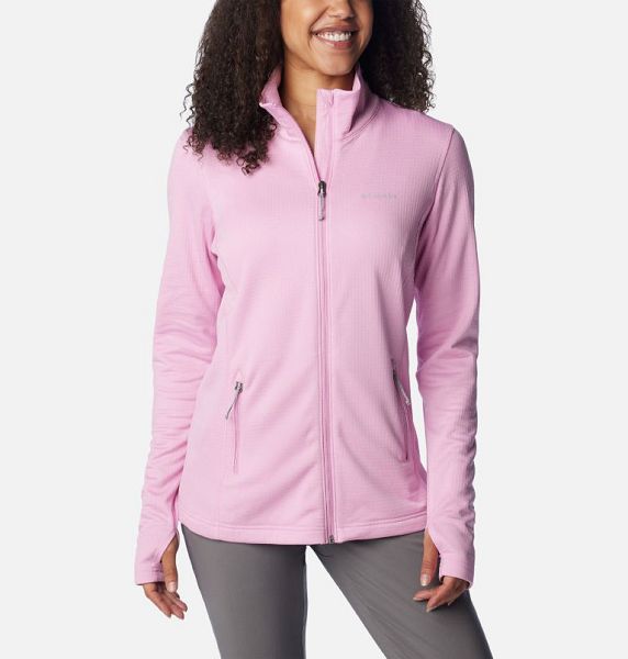 Women Columbia Park View™ Technical Fleece Jackets Pink | US-JANHKV-185