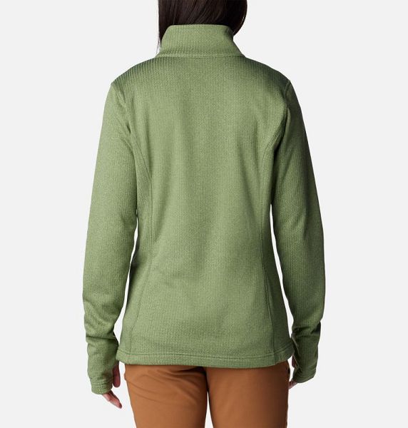 Women Columbia Park View™ Technical Fleece Jackets Green | US-UIGLSW-189