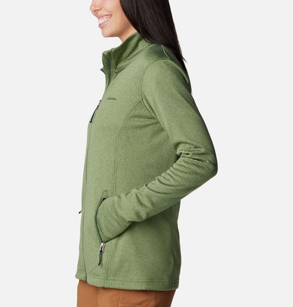 Women Columbia Park View™ Technical Fleece Jackets Green | US-UIGLSW-189