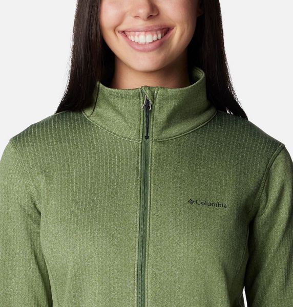 Women Columbia Park View™ Technical Fleece Jackets Green | US-UIGLSW-189