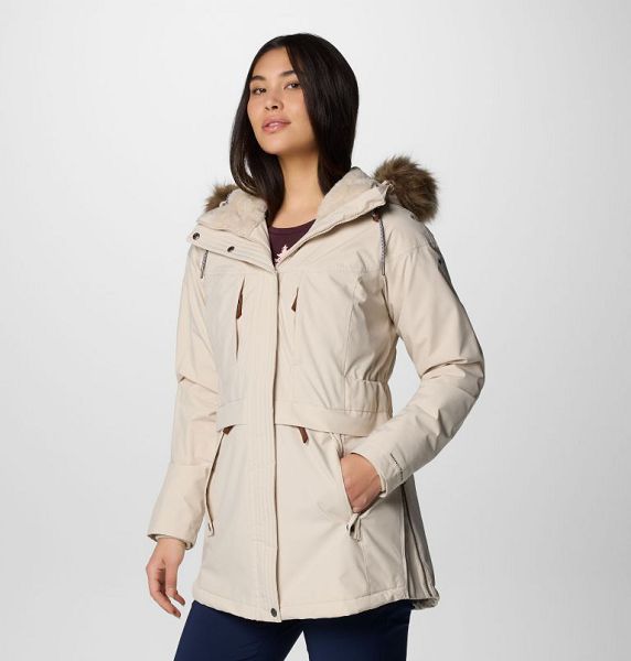 Women Columbia Payton Pass™ II Waterproof Parka Jackets Dark Grey | US-QHTREV-305