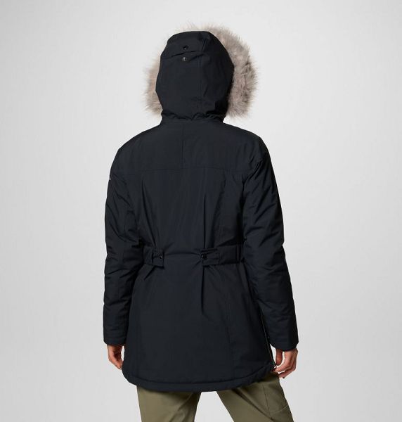 Women Columbia Payton Pass™ II Waterproof Parka Jackets Black | US-PJIQVA-549