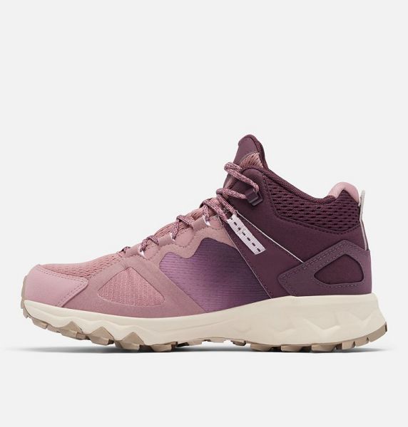 Women Columbia Peakfreak™ Hera II Mid OutDry™ Hiking Shoes Pink / Burgundy | US-ZTXONA-872