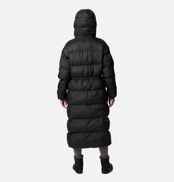 Women Columbia Pike Lake™ III Long Puffer Jacket Black | US-HVCLYX-517