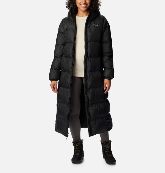 Women Columbia Pike Lake™ III Long Puffer Jacket Black | US-HVCLYX-517