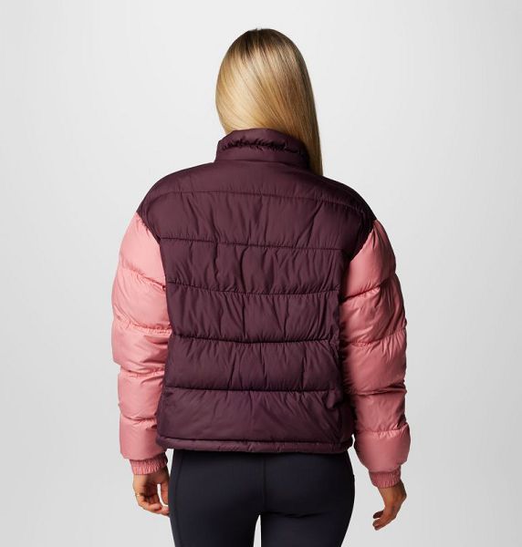 Women Columbia Pike Lake™ II Cropped Puffer Jacket Pink | US-WBAPHR-953