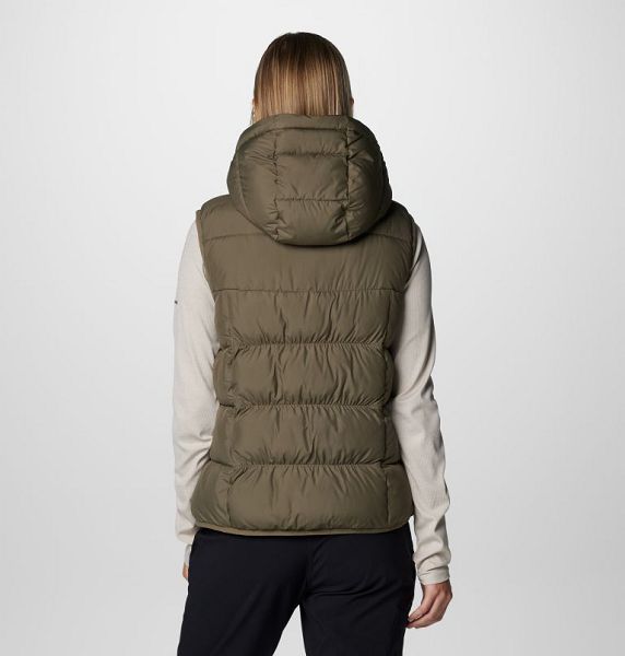 Women Columbia Pike Lake™ II Insulated Bodywarmer Puffer Jacket Grey / Green | US-WCHUBL-902