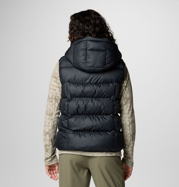 Women Columbia Pike Lake™ II Insulated Bodywarmer Puffer Jacket Black | US-UYSVZH-840