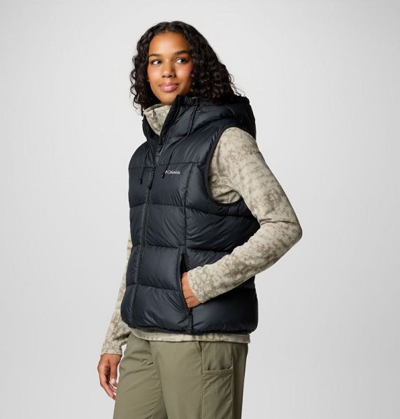 Women Columbia Pike Lake™ II Insulated Bodywarmer Puffer Jacket Black | US-UYSVZH-840