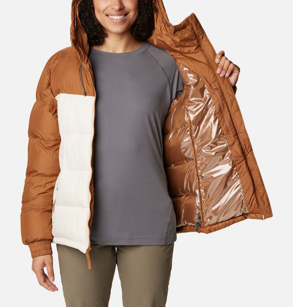 Women Columbia Pike Lake™ II Insulated Jackets Brown | US-ORSNQY-801