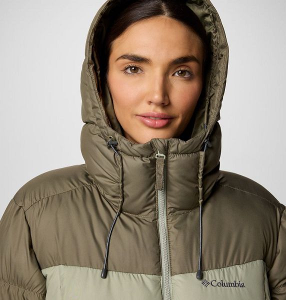 Women Columbia Pike Lake™ II Insulated Jackets Grey / Green | US-EJKXPL-418