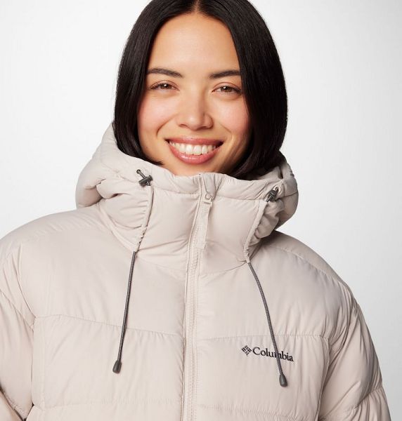 Women Columbia Pike Lake™ II Long Puffer Jacket Dark Grey | US-BFLIWZ-752