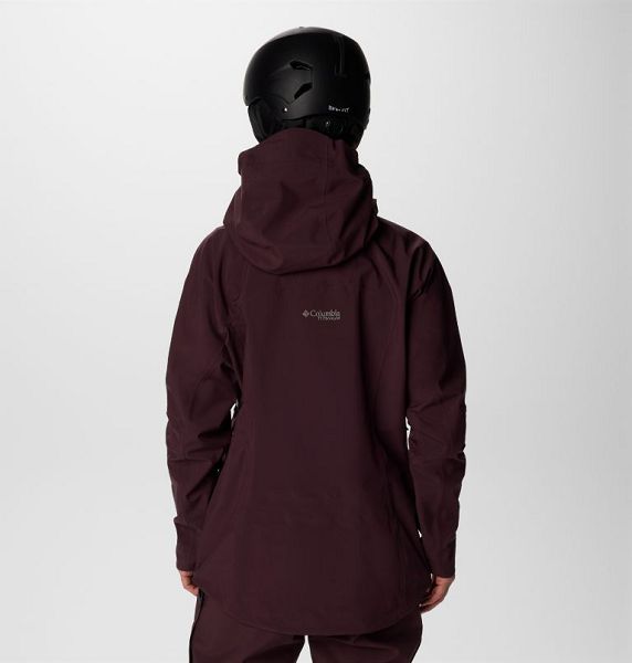 Women Columbia Platinum Peak™ II 3L Waterproof Ski Jackets Burgundy | US-GKMOBV-937