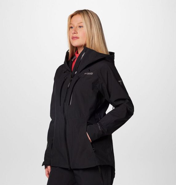 Women Columbia Platinum Peak™ II 3L Waterproof Ski Jackets Black | US-TAOUGX-650