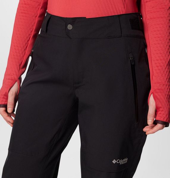 Women Columbia Platinum Peak™ II 3L Waterproof Ski Pants Black | US-HMSXRJ-764