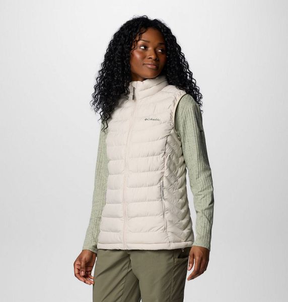 Women Columbia Powder Lite™ II Insulated Vest Dark Grey | US-HSBNLG-592