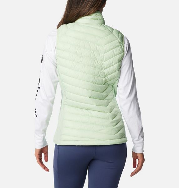 Women Columbia Powder Pass™ Vest Olive | US-ONWECT-918