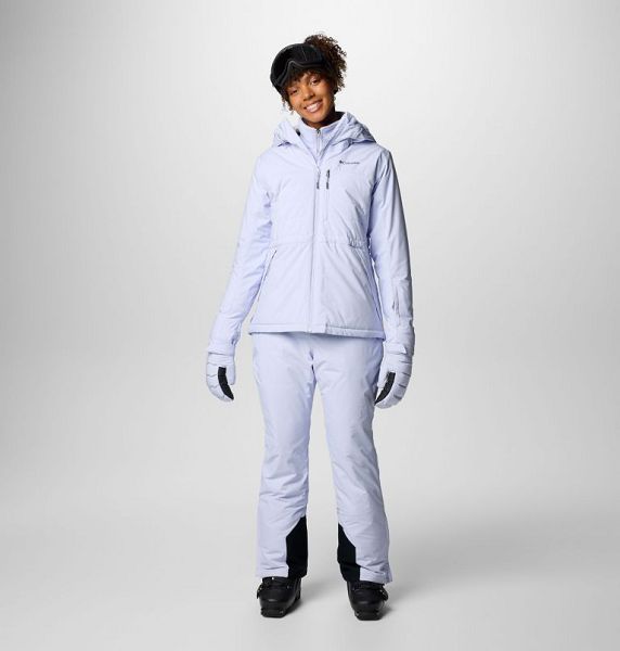 Women Columbia Powdered Peak™ Insulated Waterproof Ski Jackets Blue | US-QXZNDO-268