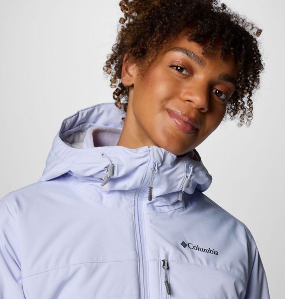 Women Columbia Powdered Peak™ Insulated Waterproof Ski Jackets Blue | US-QXZNDO-268