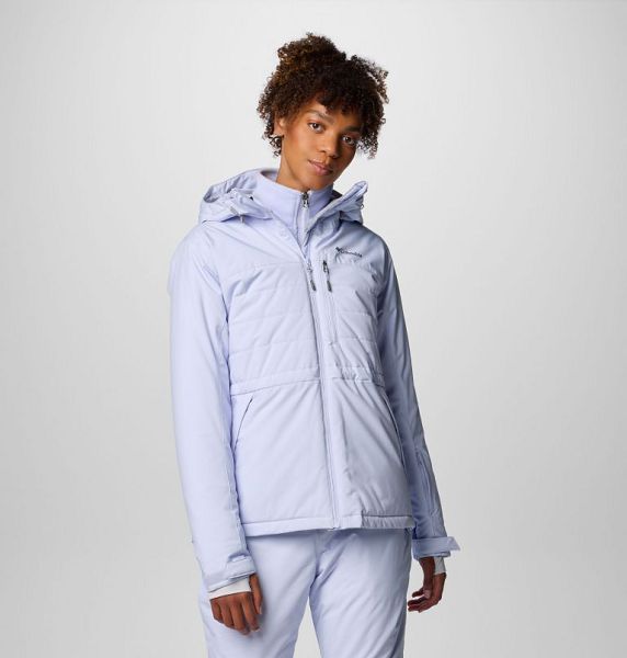 Women Columbia Powdered Peak™ Insulated Waterproof Ski Jackets Blue | US-QXZNDO-268