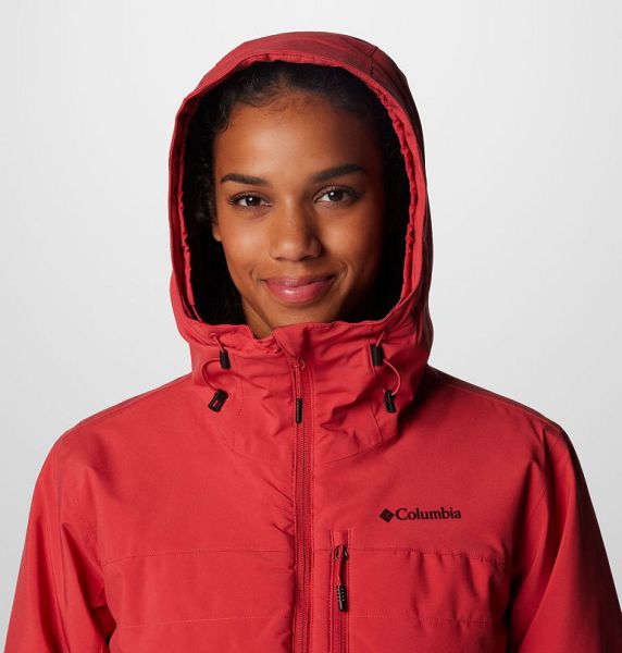 Women Columbia Powdered Peak™ Insulated Waterproof Ski Jackets Orange | US-GNVCIJ-219