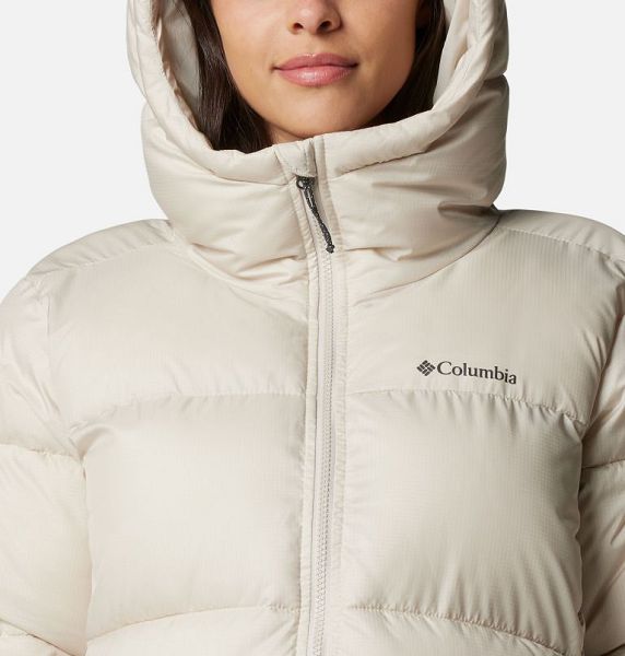 Women Columbia Puffect™ II Hooded Mid Puffer Jacket Dark Grey | US-QZEOFC-279