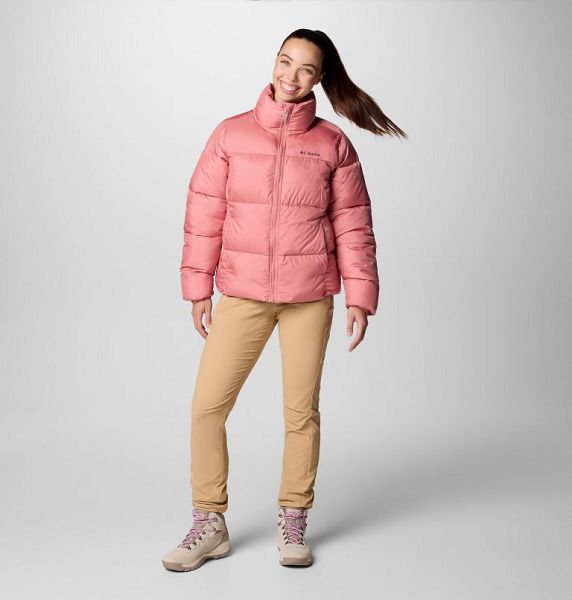 Women Columbia Puffect™ II Puffer Jacket Pink | US-XKHQRU-245