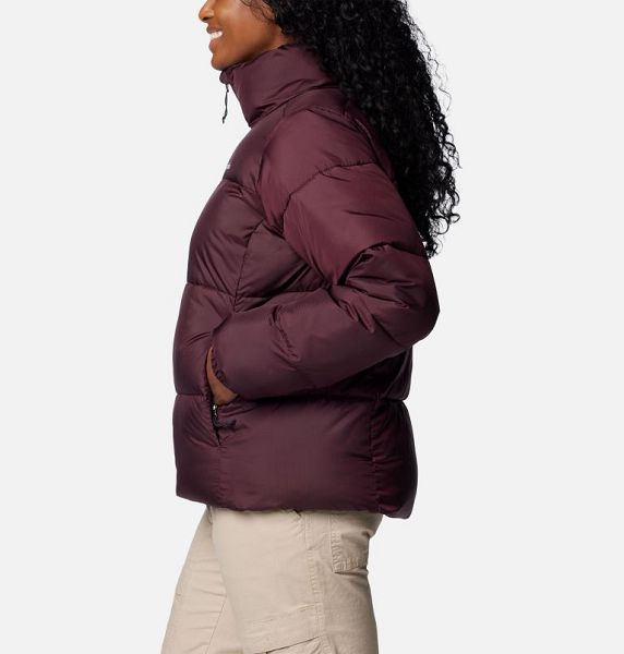 Women Columbia Puffect™ II Puffer Jacket Burgundy | US-DTXFKA-471