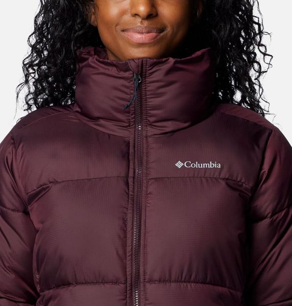 Women Columbia Puffect™ II Puffer Jacket Burgundy | US-DTXFKA-471