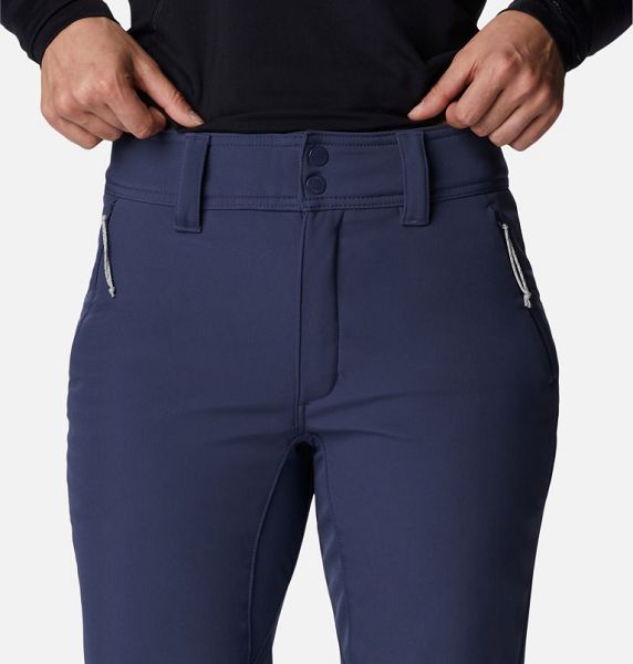 Women Columbia Roffee Ridge™ IV Windblock Pants Navy | US-GOQRLP-132