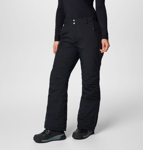 Women Columbia Shafer Canyon™ II Waterproof Ski Pants Black | US-RUSDEF-704