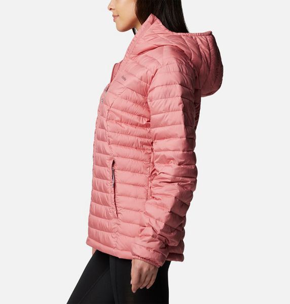 Women Columbia Silver Falls™ II Hooded Insulated Jackets Pink | US-ENTPGF-859