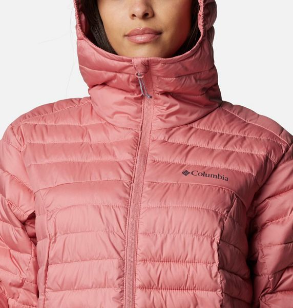 Women Columbia Silver Falls™ II Hooded Insulated Jackets Pink | US-ENTPGF-859