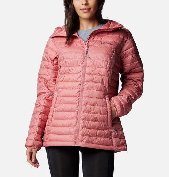 Women Columbia Silver Falls™ II Hooded Insulated Jackets Pink | US-ENTPGF-859