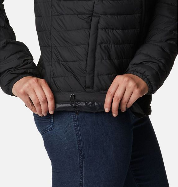 Women Columbia Silver Falls™ II Hooded Insulated Jackets Black | US-ZLFUCS-096