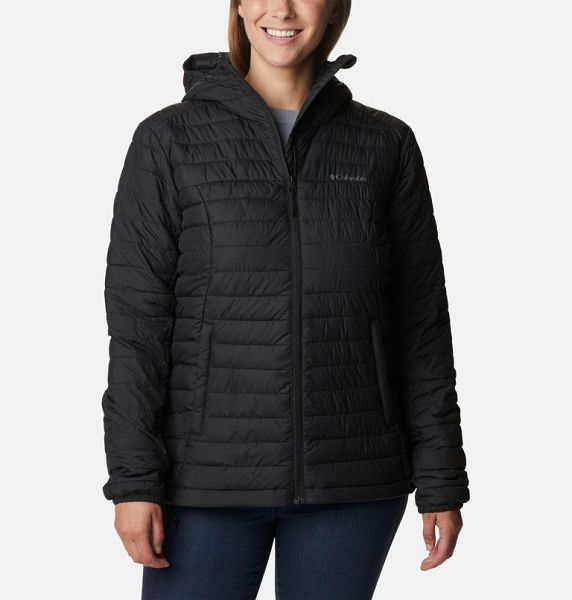 Women Columbia Silver Falls™ II Hooded Insulated Jackets Black | US-ZLFUCS-096