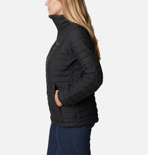 Women Columbia Silver Falls™ II Packable Insulated Jackets Black | US-NGUJDQ-697