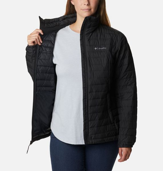 Women Columbia Silver Falls™ II Packable Insulated Jackets Black | US-NGUJDQ-697