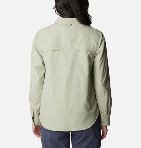 Women Columbia Silver Ridge 3.0 Shirts Green | US-IPGBEX-530