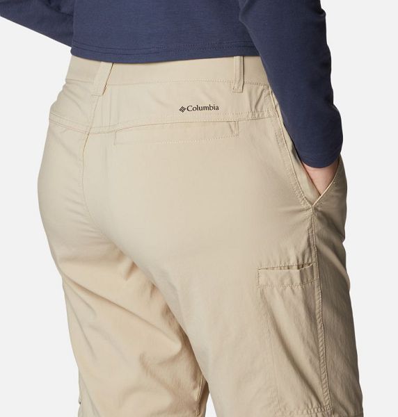 Women Columbia Silver Ridge Utility™ II Convertible Walking Pants Khaki | US-TWIKZH-607