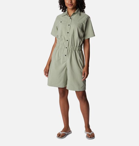 Women Columbia Silver Ridge Utility™ Rompers Green | US-PEDIWM-587