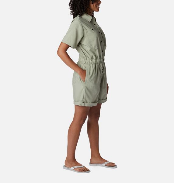 Women Columbia Silver Ridge Utility™ Rompers Green | US-PEDIWM-587