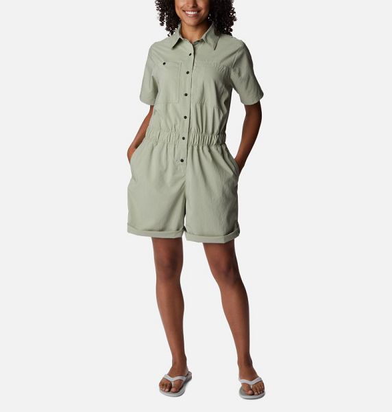 Women Columbia Silver Ridge Utility™ Rompers Green | US-PEDIWM-587