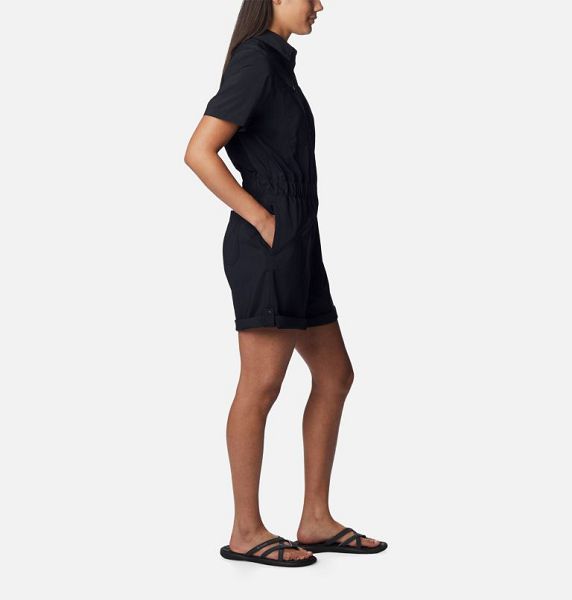 Women Columbia Silver Ridge Utility™ Rompers Black | US-RHZVNB-654