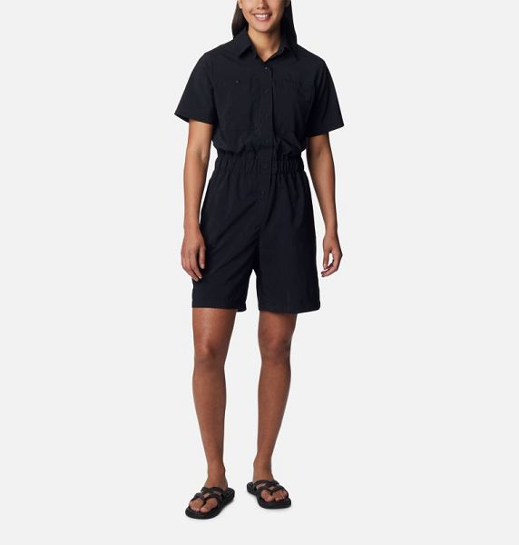 Women Columbia Silver Ridge Utility™ Rompers Black | US-RHZVNB-654