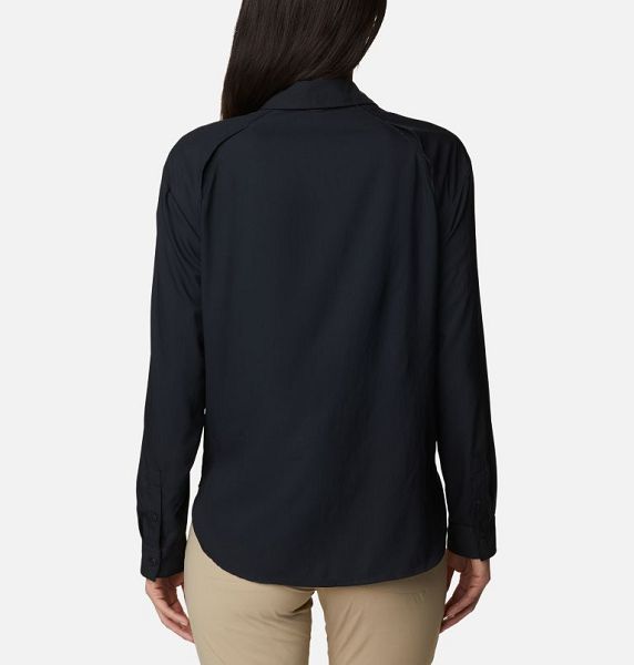 Women Columbia Silver Ridge Utility™ Technical Shirts Black | US-FKOSBE-805