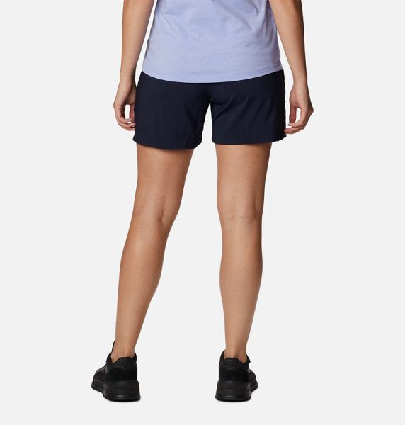 Women Columbia Silver Ridge Utility™ Walking Shorts Navy | US-GQOLHY-651