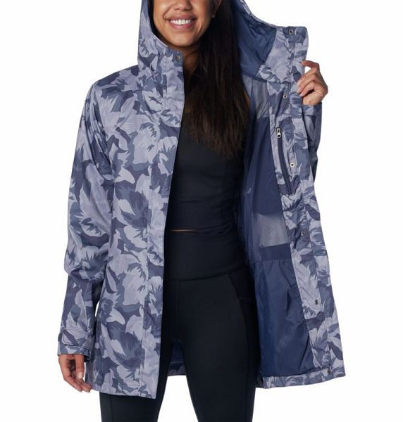 Women Columbia Splash A Little™ II Insulated Jackets Navy | US-EZVYOW-164